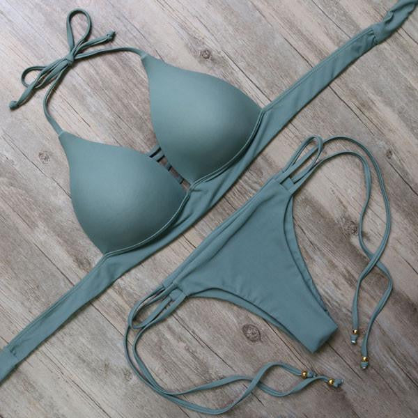 Push up Bikini Women Biquini Beach Wear Bathing Suit Bikinis Set