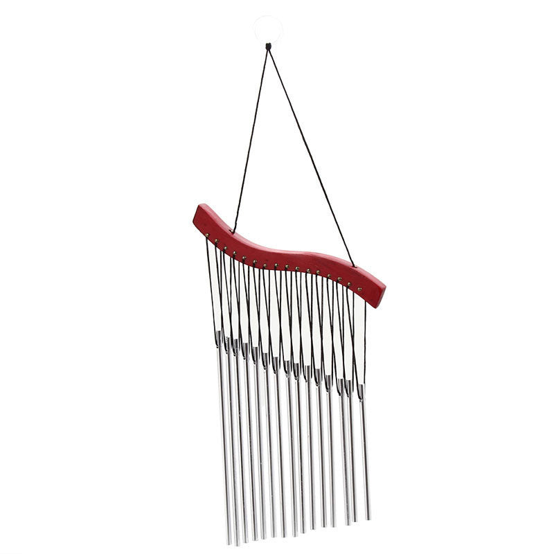 Online discount shop Australia - 15 Tubes Windchime Yard Garden Wind Bell Outdoor Wind Chimes Decor Gift Wood Decoration Wind Chimes Outdoor Wind Chime Tubes