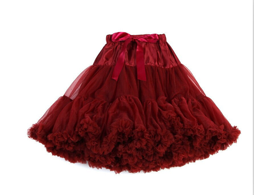 Online discount shop Australia - Fashion Skirt Women Pettiskirt Tutu Teenage Girl Adult Women Tutu Petticoat Dance Wear Party Skirt 15 Colors