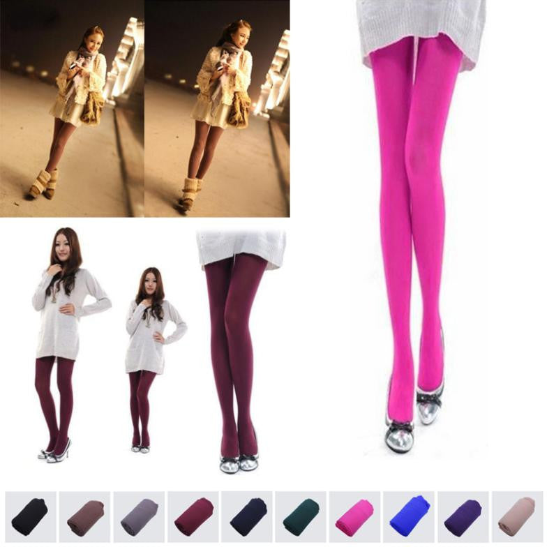 Online discount shop Australia - Knitting Super Slim Colors Vertical Women's legging Leggings 10 color