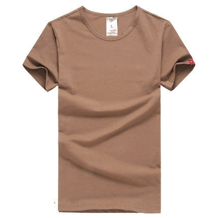 Online discount shop Australia - Men's designer brand new short-sleeve t shirts fashion cotton casual T-shirt size M-4XL HH012