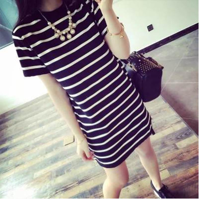 women blouses striped short-sleeved social female blouse shirts