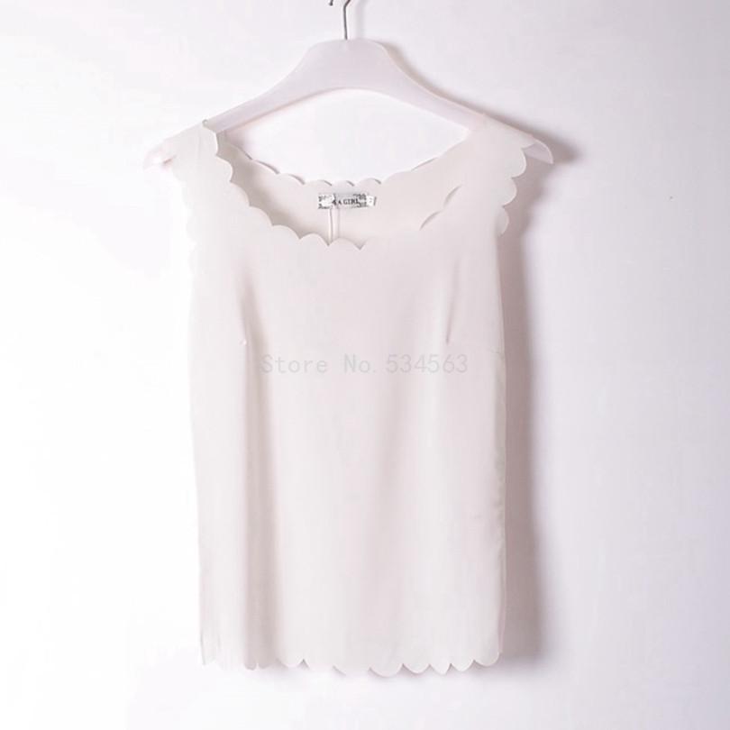 Fashion wave Neck Plus Size Chiffon Shirt For Women'S Blouse Tops Office Shirts Blouses Clothes