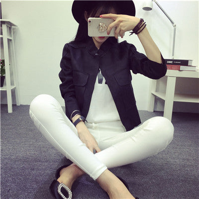 Ladies Soft Suede Jacket Women Vintage Faux Leather casual short Army Green Pink Outwear Tops Slim Wear