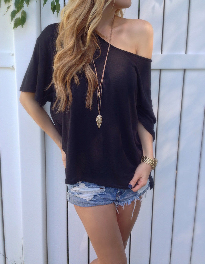 off the shoulder tops for women tee shirt