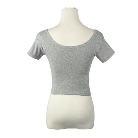 Short Sleeves Tops Women Basic Tees Cropped Tops Fashion Slim Brand Fitting Tank Tops Corset