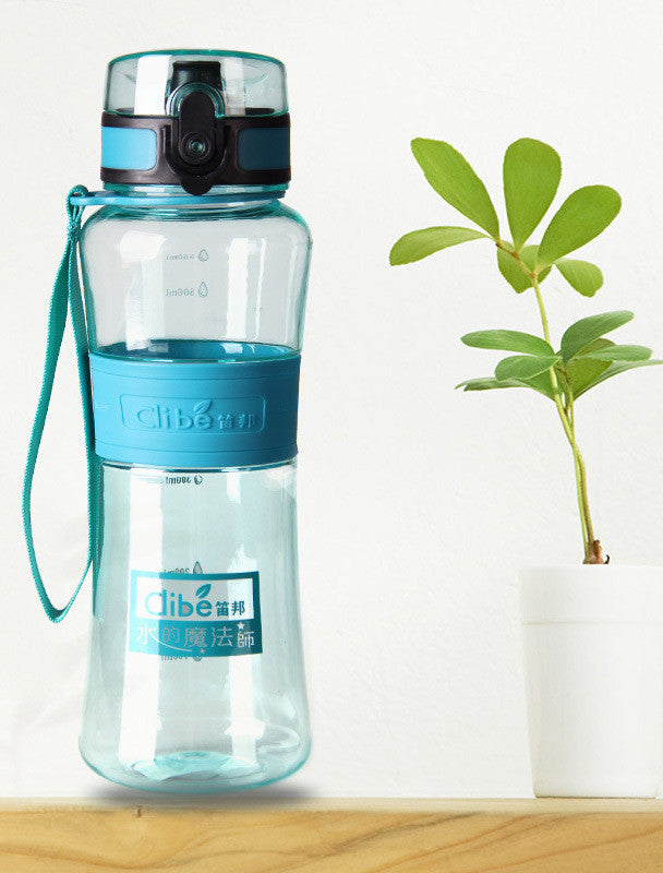 Leak-Proof Seal Large Capacity Nozzle Sport Bicycle Plastic Tritan My Water Bottles Cup With Cover Lip Filter BPA