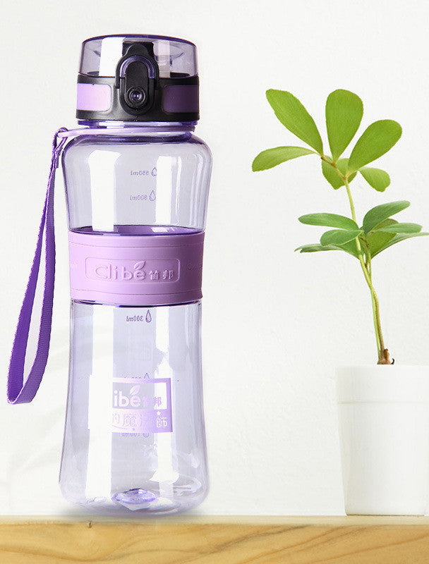 Leak-Proof Seal Large Capacity Nozzle Sport Bicycle Plastic Tritan My Water Bottles Cup With Cover Lip Filter BPA