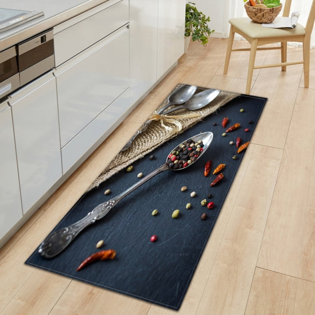 Modern Living Room Rug Kitchen Mat Home Entrance Doormat Bedroom Bedside Decor Carpet Hallway Balcony Bath Anti-Slip Floor Mat