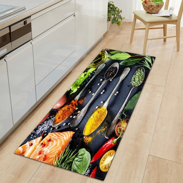 Modern Living Room Rug Kitchen Mat Home Entrance Doormat Bedroom Bedside Decor Carpet Hallway Balcony Bath Anti-Slip Floor Mat