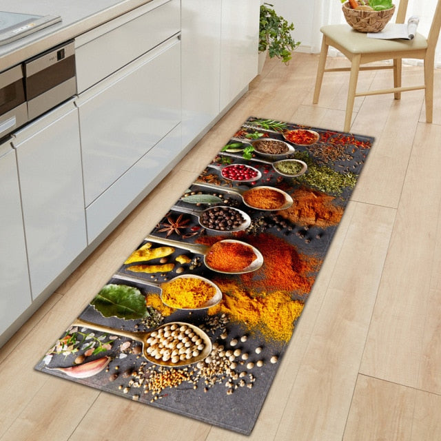 Modern Living Room Rug Kitchen Mat Home Entrance Doormat Bedroom Bedside Decor Carpet Hallway Balcony Bath Anti-Slip Floor Mat