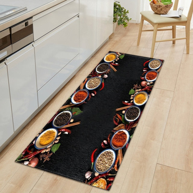 Modern Living Room Rug Kitchen Mat Home Entrance Doormat Bedroom Bedside Decor Carpet Hallway Balcony Bath Anti-Slip Floor Mat
