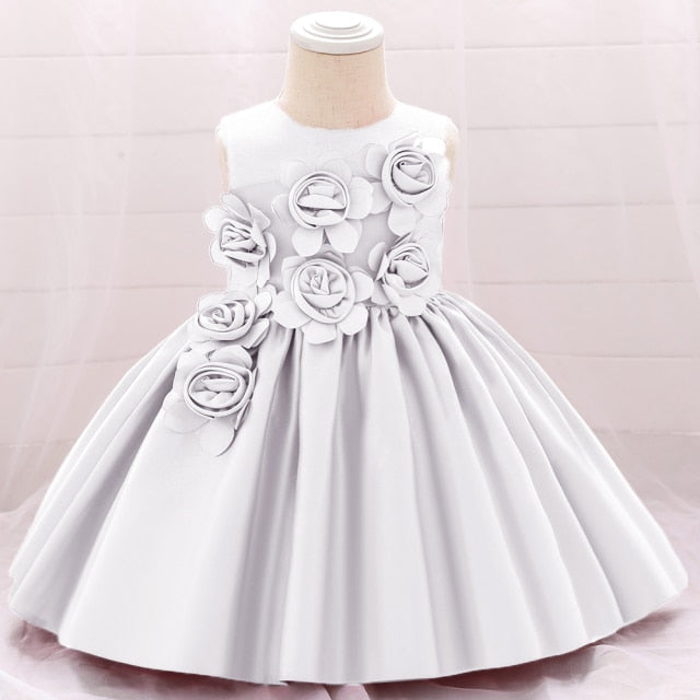 Toddler Baby Girl Summer Dress Infant Princess Dress 1 Year Birthday Baby Girls Party Dress Newborn Baby Girl Dress
