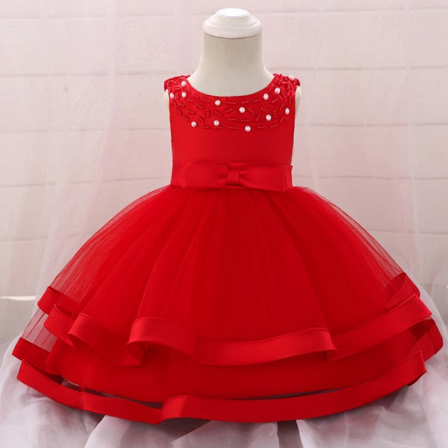Toddler Baby Girl Summer Dress Infant Princess Dress 1 Year Birthday Baby Girls Party Dress Newborn Baby Girl Dress