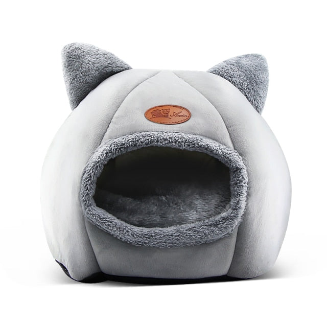 New Deep sleep comfort in winter cat bed little mat basket for cat&#39;s house products pets tent cozy cave beds Indoor