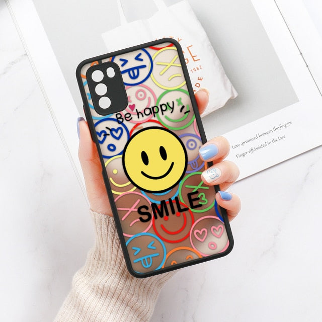 S21 Case for Samsung A52 Case A12 A51 A32 Flower Cover Samsung Galaxy A52S S21 Ultra S20 FE Plus A22 A50 A72 A31 A71 A21S Fundas