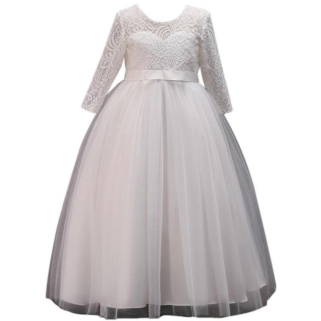 Carnival Children Princess Gown Bridesmaid Clothing Wedding Party Long Dresses For Girls Costume