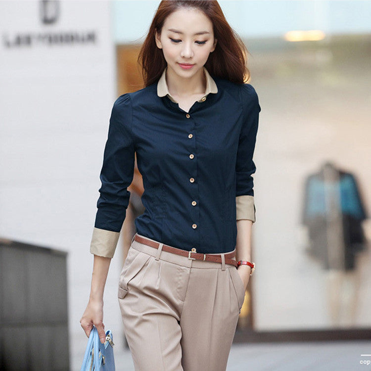 Brand Spring Blouse Shirt Cardigans White Blusas Femininas Ladies Body Tops Women Office Clothing Female Casual Woman Clothes-Dollar Bargains Online Shopping Australia