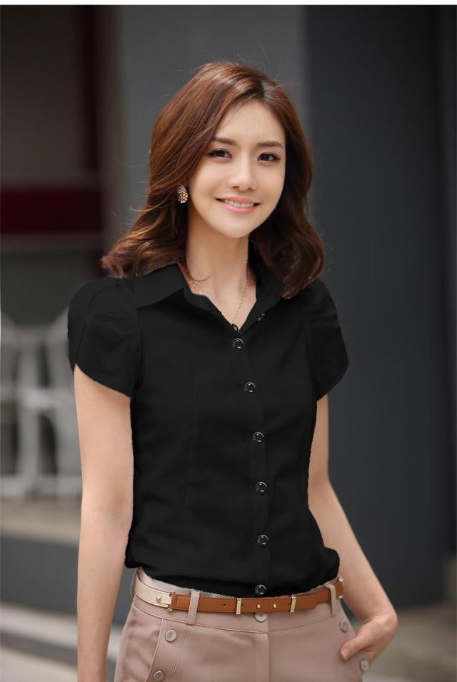 Brand Spring Blouse Shirt Cardigans White Blusas Femininas Ladies Body Tops Women Office Clothing Female Casual Woman Clothes-Dollar Bargains Online Shopping Australia