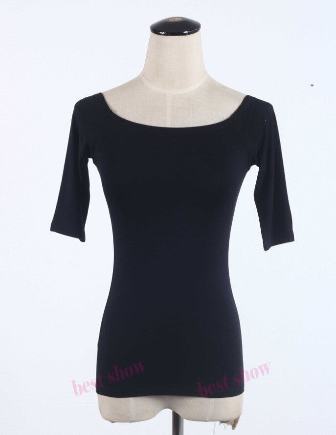 Summer Fashion Sexy Off The Shoulder Tops For Women Casual Short Sleeve Cotton T-shirts Black White Red Gray Blue Color-Dollar Bargains Online Shopping Australia