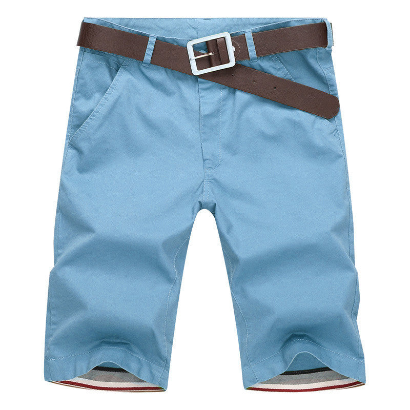 Shorts Men Summer Fashion Mens Shorts Casual Cotton Slim Beach Shorts Joggers Trousers Knee Length Shorts-Dollar Bargains Online Shopping Australia