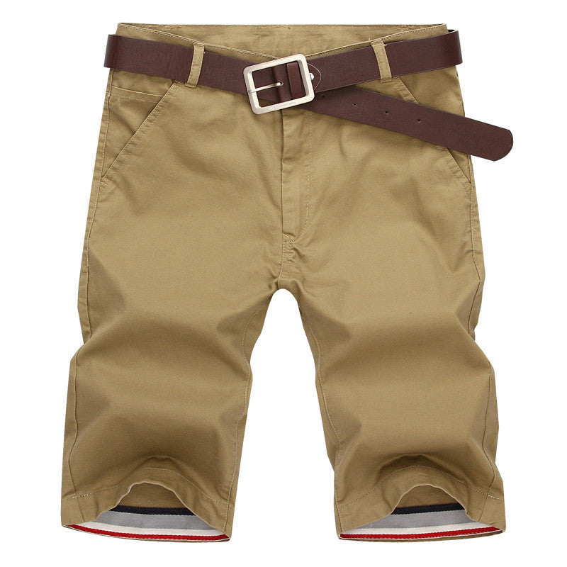 Shorts Men Summer Fashion Mens Shorts Casual Cotton Slim Beach Shorts Joggers Trousers Knee Length Shorts-Dollar Bargains Online Shopping Australia