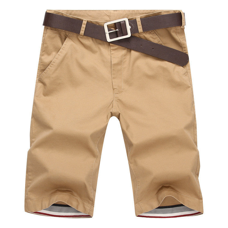 Shorts Men Summer Fashion Mens Shorts Casual Cotton Slim Beach Shorts Joggers Trousers Knee Length Shorts-Dollar Bargains Online Shopping Australia