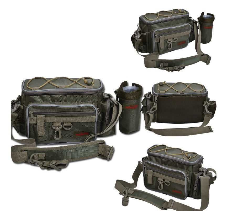 Multifunctional 2012 lure waist pack messenger bag pole package fishing bag fishing tackle bag-Dollar Bargains Online Shopping Australia