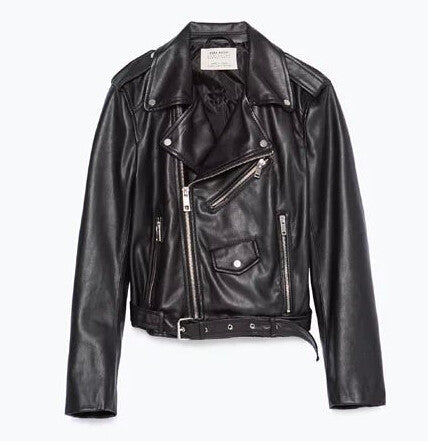Mujer Women Leather Jacket Xdg100 And The Wind Zipper Bright Ladies Leather Coat Jacket Women 0331-Dollar Bargains Online Shopping Australia