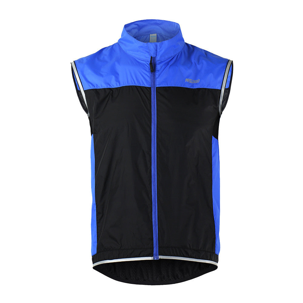 Men Ultrathin Lightweight Bicycle Vest Windcoat Breathable Bike Sleeveless Vest Cycling Sportswear-Dollar Bargains Online Shopping Australia