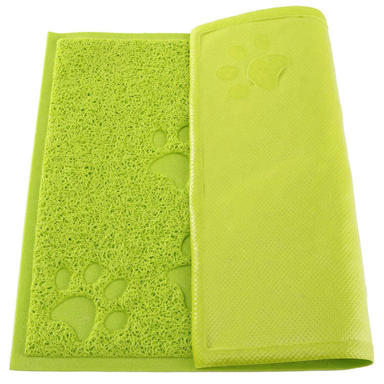 Pet Dog Puppy Cat Feeding Mat Pad Cute Paw PVC Bed Dish Bowl Food Water Feed Placemat Wipe Clean Pet Supplies PC674516-Dollar Bargains Online Shopping Australia