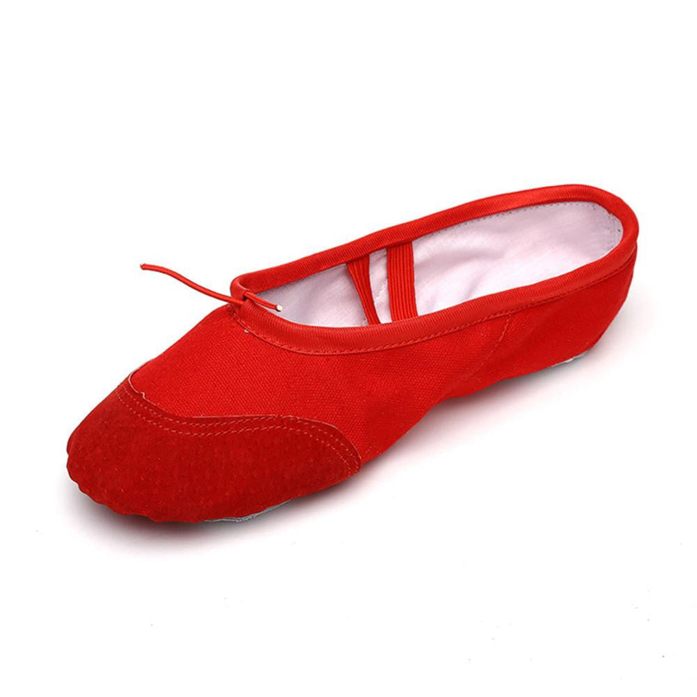 High Child Girl Women Soft split Sole Breathable leather tip Dance Ballet Shoes Comfortable Breathable Fitness-Dollar Bargains Online Shopping Australia