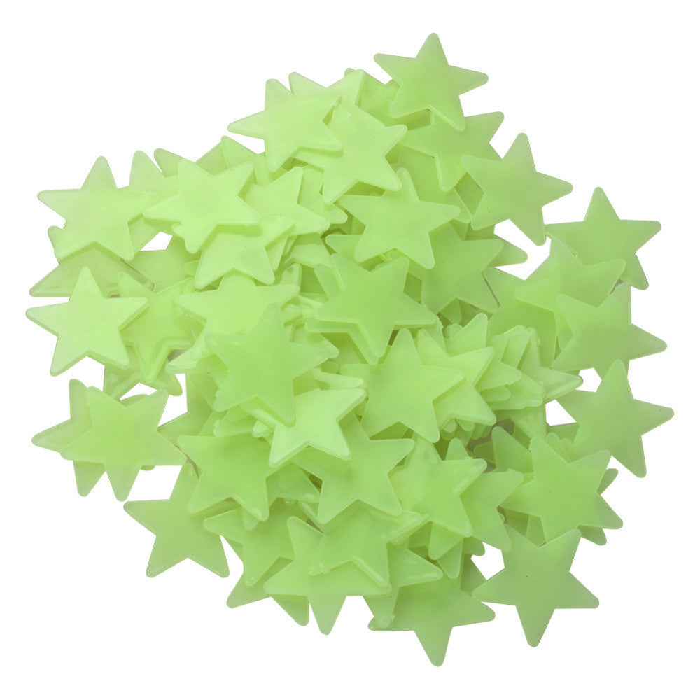 Online discount shop Australia - Home Decor 100PCS/Set Home Wall Ceiling Glow In The Dark Stars Stickers Decal Baby Kids Bedroom Home Stickers Decor