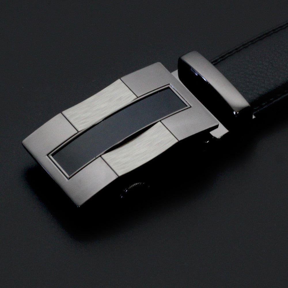 Online discount shop Australia - Belt men automatic buckle fashion leather belts for business men high quality luxury for man