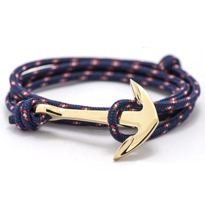 Silver Alloy Anchor Bracelet Multilayer Leather Risers Bracelet for Women&Men Friendship Bracelets High Quality-Dollar Bargains Online Shopping Australia
