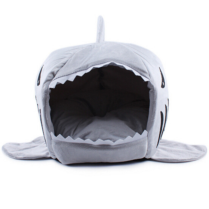 2 Size Pet Products Warm Soft Dog House Pet Sleeping Bag Shark Dog Kennel Cat Bed Cat House cama perro-Dollar Bargains Online Shopping Australia
