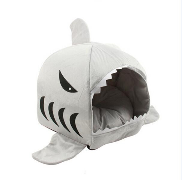 2 Size Pet Products Warm Soft Dog House Pet Sleeping Bag Shark Dog Kennel Cat Bed Cat House cama perro-Dollar Bargains Online Shopping Australia
