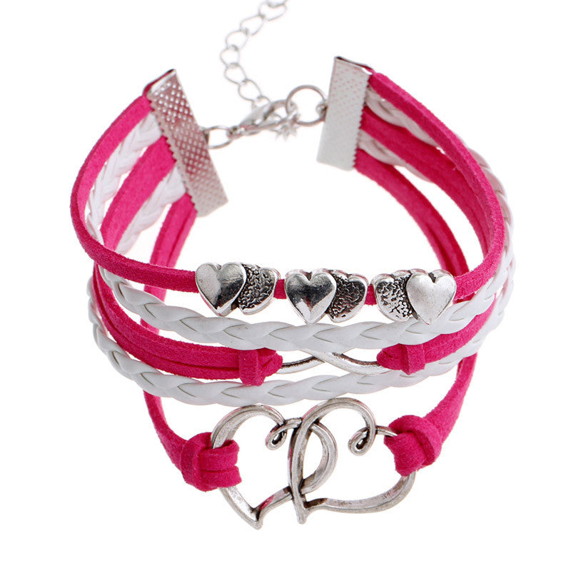 multilayer Charm bracelet anchor bracelet men paracord bracelets love pulsera hombre leather bracelet bijoux homme-Dollar Bargains Online Shopping Australia