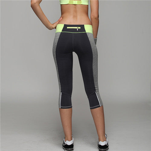 fitness Women Yoga Pants Sport Fitness Night Running Sportswear Tights Quick Drying Compression Trousers Gym Slim Legging-Dollar Bargains Online Shopping Australia