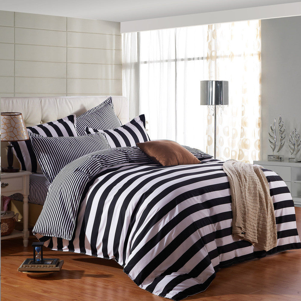 Online discount shop Australia - Bedding-set 4pcs Super King Size Bedding Sets Bed Sheets Duvet Cover Bedclothes Linen Bedspread No Comforter