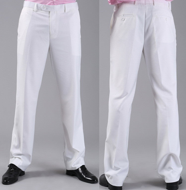 Formal Wedding Men Suit Pants Fashion Slim Fit Casual Brand Business Blazer Straight Dress Trousers H0284-Dollar Bargains Online Shopping Australia