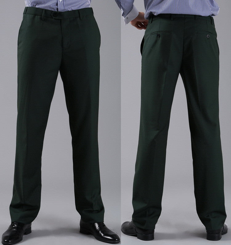 Formal Wedding Men Suit Pants Fashion Slim Fit Casual Brand Business Blazer Straight Dress Trousers H0284-Dollar Bargains Online Shopping Australia