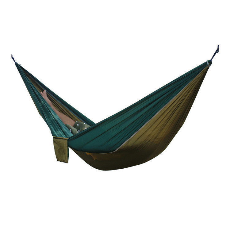 24 Color 2 People Portable Parachute Hammock Camping Survival Garden Flyknit Hunting Leisure Hamac Travel Double Person Hamak-Dollar Bargains Online Shopping Australia