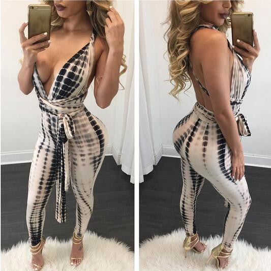 10 colors Women Fashion Pocket Rompers and Jumpsuit Autumn Sexy Cross Playsuit Bodysuits Elegant Bandage Plus Size XD259-Dollar Bargains Online Shopping Australia