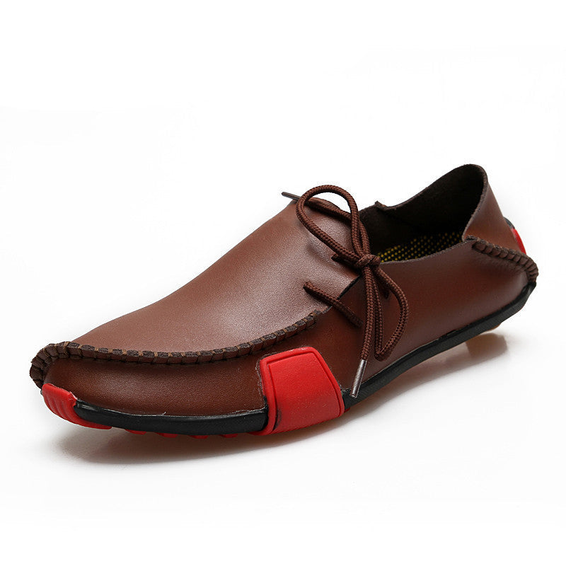 Fashion Flats Shoes Men Loafers Genuine Leather Casual Shoes Men Flats Oxford Shoes For Men Moccasin Driving Shoes Man-Dollar Bargains Online Shopping Australia