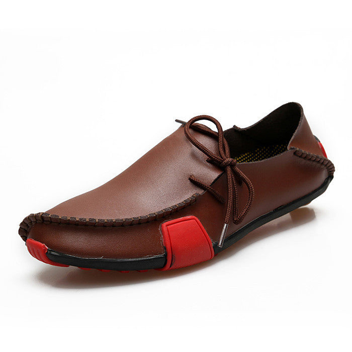 Fashion Flats Shoes Men Loafers Genuine Leather Casual Shoes Men Flats Oxford Shoes For Men Moccasin Driving Shoes Man-Dollar Bargains Online Shopping Australia