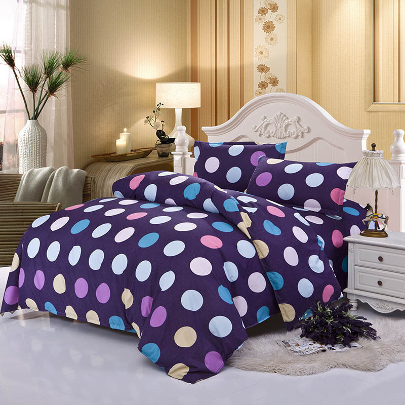 3/4Pcs Bedding-set Family Cotton Bedding Set Bed Sheets Duvet Cover King Size Linens Quilt Pillow Bedspread No Cotton Comforter-Dollar Bargains Online Shopping Australia