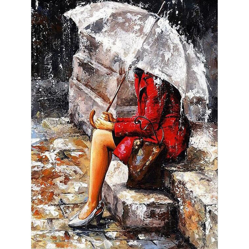 Frameless Home Decoration wall art DIY Digital Oil Painting By Numbers Abstract Drawing 40X50cm Figure Painting Acrylic Canvas-Dollar Bargains Online Shopping Australia