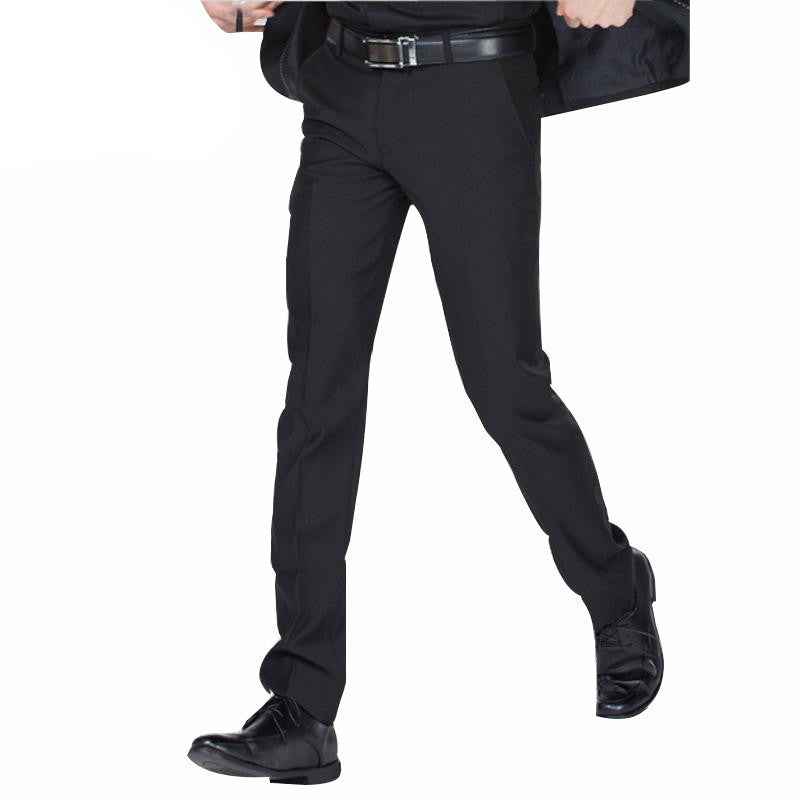 Casual Formal Wedding Men Suit Pants Fashion Slim Fit Brand Black Business Formal Pants Party Dress Trousers Pantalones Hombre-Dollar Bargains Online Shopping Australia