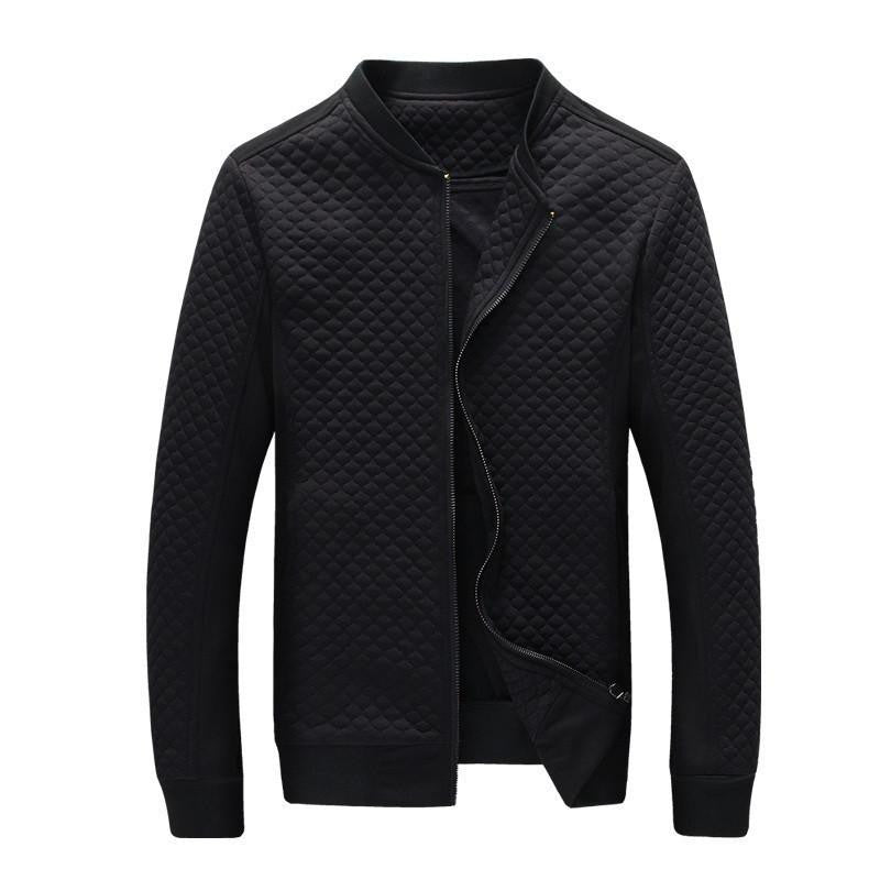Slim Thin Men Jacket Fashion Clothes of high cotton fabric Jackets ZIP closure